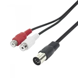 5-DIN - 2x Tulp Female P10049 1