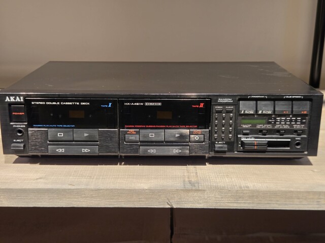 HX-A451W Dubbel Cassettedeck 20285-03439