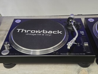 2x Professional Turntable PLX-1000 TB draaitafel PLX-1000 2