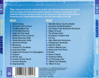 Annie's Song - A Collection Of His Finest Recordings MCDLX001 2