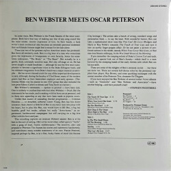 Ben Webster Meets Oscar Peterson 2304 455 2
