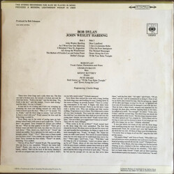 John Wesley Harding S 63252 2