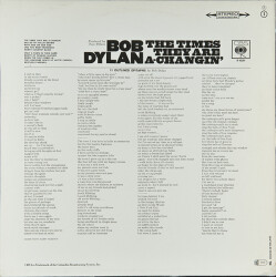 The Times They Are A-Changin' S 62251 2