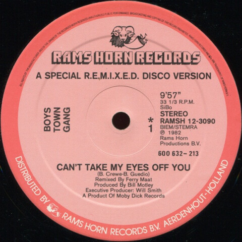 Boys Town Gang – Can't Take My Eyes Off You RAMSH 12-3090