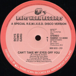 Boys Town Gang – Can't Take My Eyes Off You RAMSH 12-3090 1
