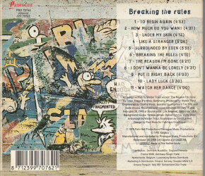 Breaking The Rules PRD 70762 2