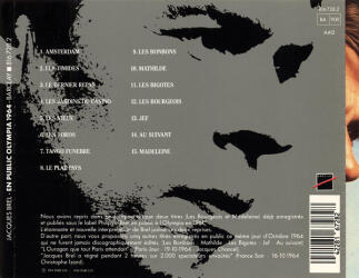 Brel En Public - Olympia 64 816 728.2 2