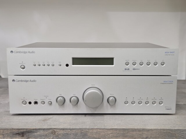 Azur 640T DAB/FM tuner & Azur 540A Integrated Amplifier Azur