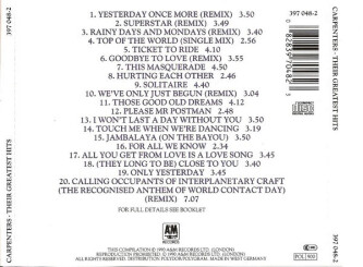 Their Greatest Hits 397 048-2 2