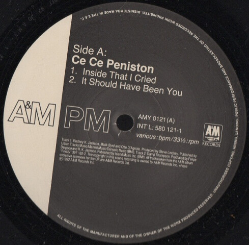 Inside That I Cried AMY 0121