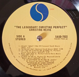 The Legendary Christine Perfect Album SASD-7522 3