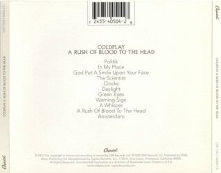 A Rush Of Blood To The Head CDP 7243 5 40504 2 8 2