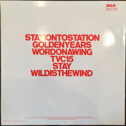 Station To Station RCA LP 3013 2