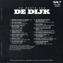 De Beste Van De Dijk TCD 10095 2