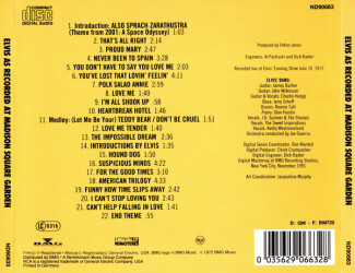 Elvis As Recorded At Madison Square Garden ND90663 2