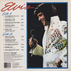 Elvis Greatest Hits Volume One AHL1-2347 2