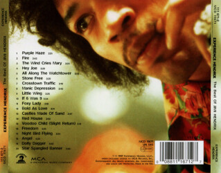 Experience Hendrix - The Best Of Jimi Hendrix MCD 11671 2