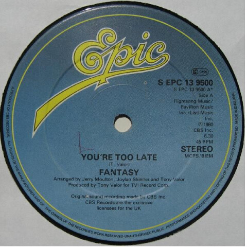 You're Too Late S EPC 13 9500