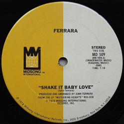 Shake It Baby Love / Love Attack MD 509 1
