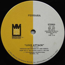 Shake It Baby Love / Love Attack MD 509 2