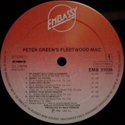 Peter Green's Fleetwood Mac EMB 31036 3