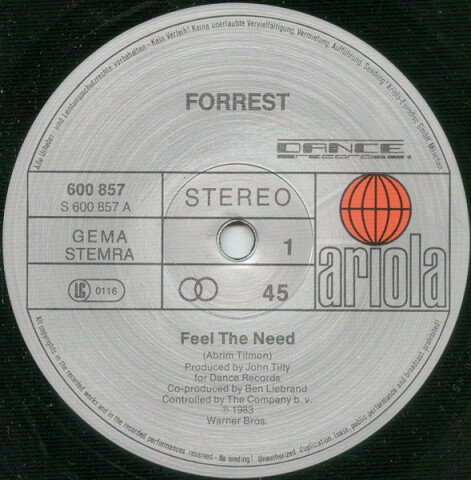 Feel The Need 600 857