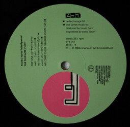 Welcome To The Pleasuredome ZTT IQ1 2