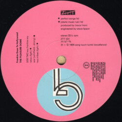 Welcome To The Pleasuredome ZTT IQ1 3