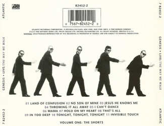 Live / The Way We Walk (Volume One: The Shorts) 7 82452-2 2