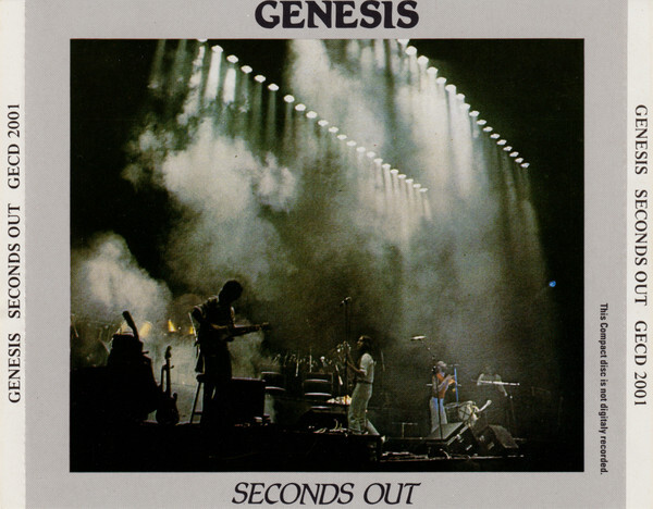 Seconds Out GECD 2001