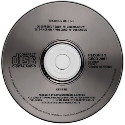 Seconds Out GECD 2001 4