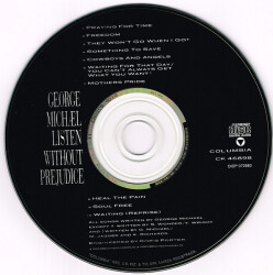 Listen Without Prejudice Vol. 1 CK 46898 3