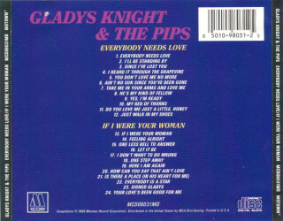 Everybody Needs Love / If I Were Your Woman MCD08031MD 2