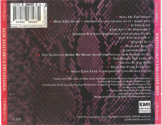 Greatest Hits 7243 8 30029 2 4 2
