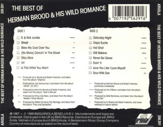 The Best Of Herman Brood & His Wild Romance 256 291 2