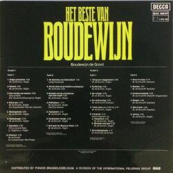 Het Beste Van Boudewijn BOX 806/07 2