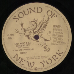 Last Night A D.J. Saved My Life 0930.107