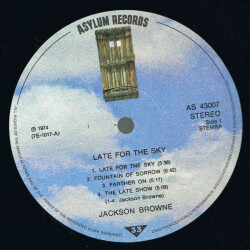 Late For The Sky AS 43 007 2