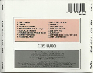 Classic Songs 241089-2 2