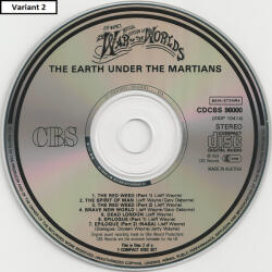 Jeff Wayne's Musical Version Of The War Of The Worlds CDCBS 96000 4