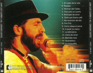Grandes Éxitos De Juan Luis Guerra 4 40 (Greatest Hits) 74321 29418 2 2