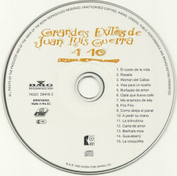 Grandes Éxitos De Juan Luis Guerra 4 40 (Greatest Hits) 74321 29418 2 3