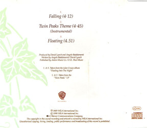 Falling (The Theme From Twin Peaks) W9544CD 2