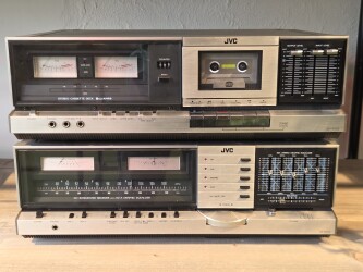 JVC Stereo Cassette Deck KD-S201 / JVC DC-Integrated Reciever JB-S201 00 73 1600 1