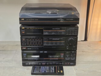 Set A-E11 Platenspeler + DR-E22L Double cassette Receiver 14119643 1