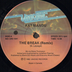The Break (Remix) UNI-1041