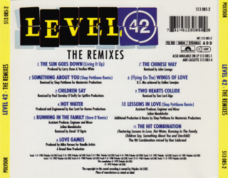 The Remixes 513 085-2 2