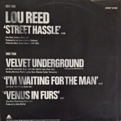 Street Hassle / I'm Waiting For The Man / Venus In Furs ARIST 12198 2
