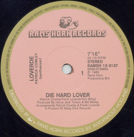 Die Hard Lover RAMSH 12-3137