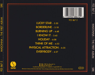 The First Album 923 867-2 2